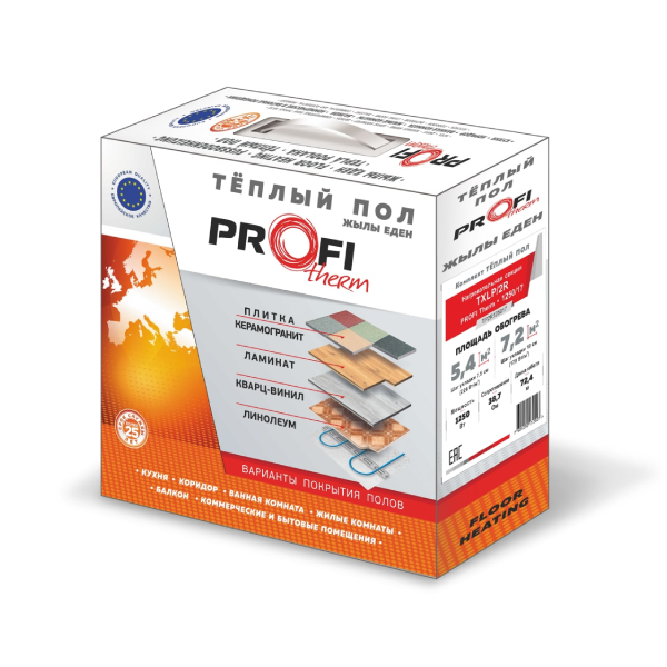 Двухжильный Кабель Profi Therm TXLP/2R в Упаковке